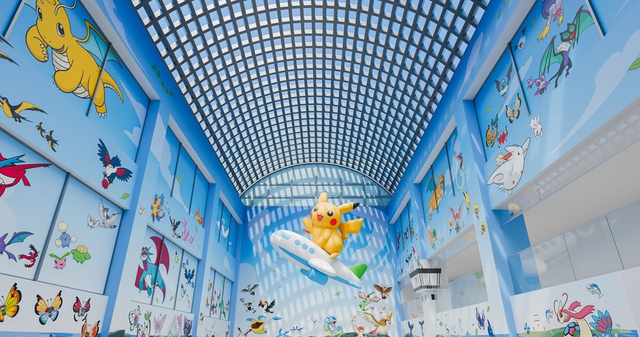 Pierwsze takie lotnisko na świecie. Pokemony opanują cały terminal w Japonii