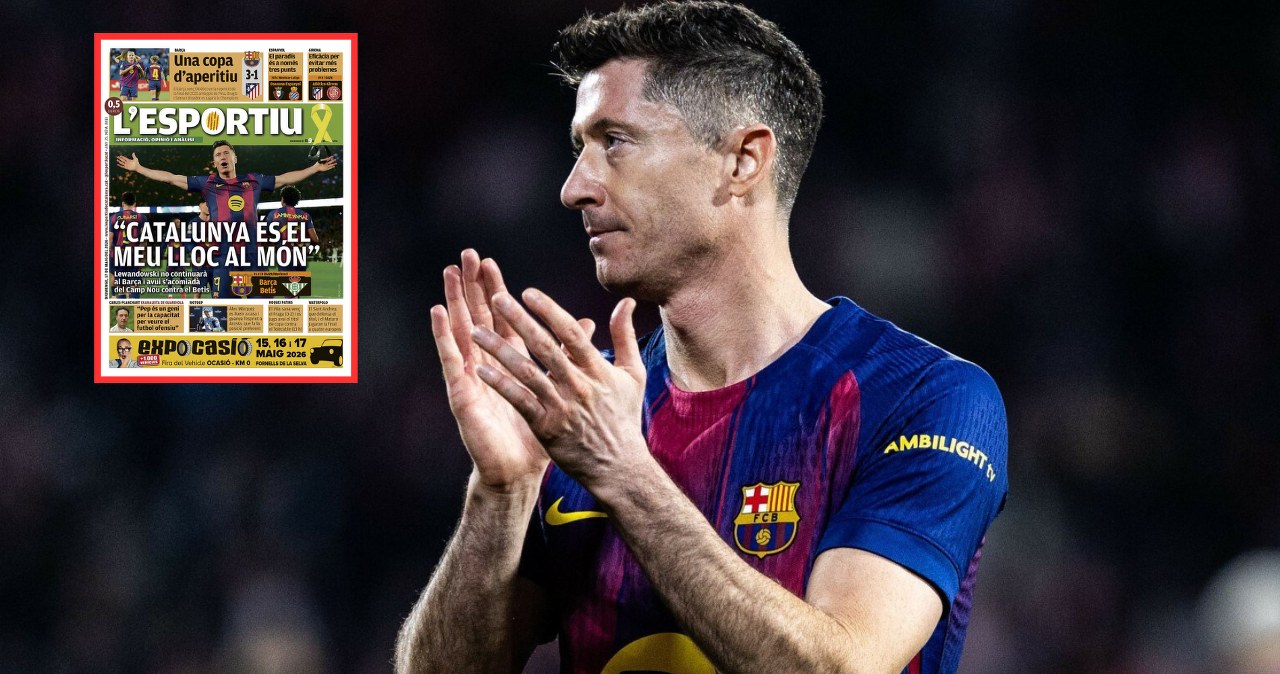 Lewandowski odchodzi z Barcy. Tak żegnają go Hiszpanie. Polak jest wszędzie