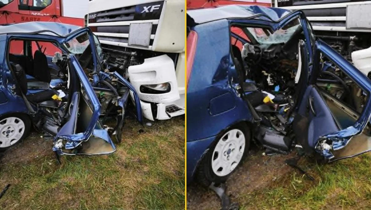 Trzy osoby nie żyją - to tragiczny bilans wypadku, do którego doszło o poranku na drodze powiatowej w miejscowości Smyków niedaleko Dąbrowy Tarnowskiej w Małopolsce. "Kierujący samochodem osobowym na prostym odcinku drogi, z nieustalonej na razie przyczyny, wjechał w przód ciężarówki zaparkowanej na pasie zieleni poza drogą" - potwierdziła RMF FM policja.
