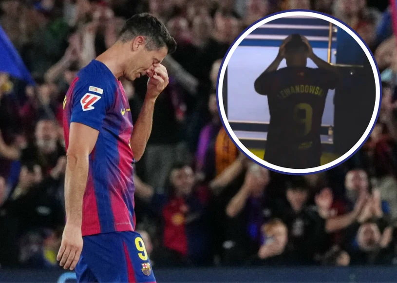 Lewandowski ruszył do wyjścia. Tak zachowała się reszta. Piękny obrazek