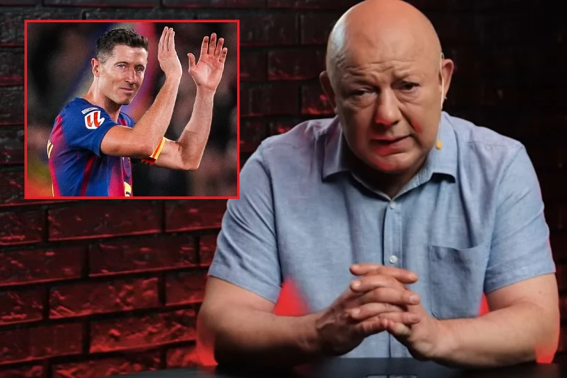 Usłyszał, iż Lewandowski to "legenda Barcelony". Nie wytrzymał. Sprzeciw