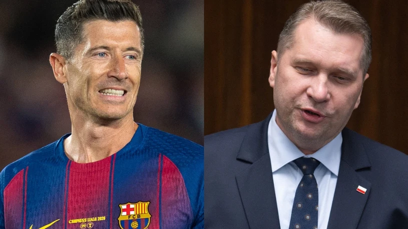 Czarnek prosto z mostu ws. Lewandowskiego. Ludzie oburzeni