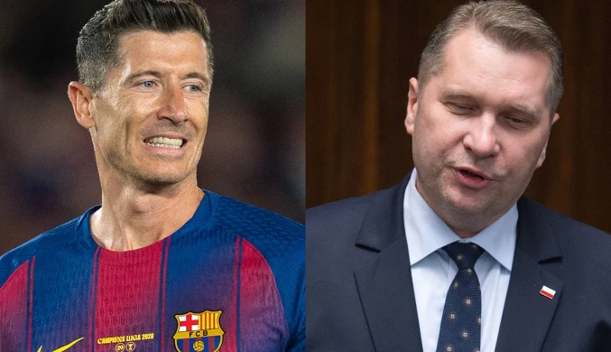 Czarnek prosto z mostu ws. Lewandowskiego. Ludzie oburzeni