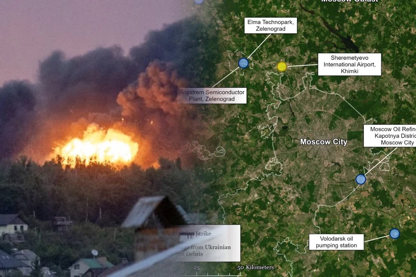 Rosja w tarapatach po atakach Ukrainy. "Nadal nie potrafi bronić stolicy"