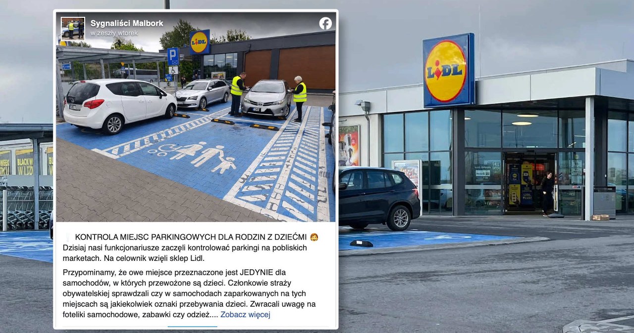 Straszą policją za parkowanie pod marketami. Przepisy mówią co innego