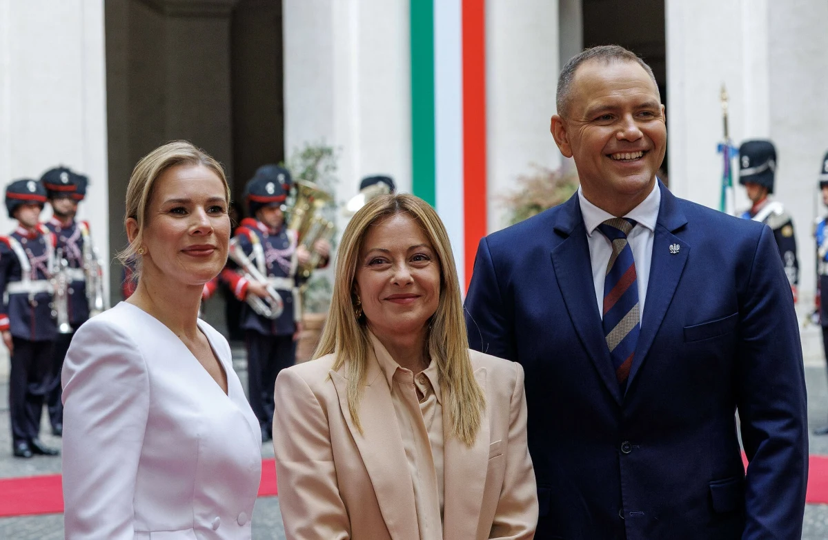 Bezpieczeństwo, współpraca pomiędzy Polską a Włochami oraz w ramach Unii Europejskiej, a także międzynarodowe kryzysy - to tematy dzisiejszych rozmów Karola Nawrockiego z włoską premier Giorgią Meloni. Prezydentowi towarzyszła Marta Nawrocka. Spotkał się też ze swym włoskim odpowiednikiem Sergio Mattarellą. Para prezydencka weźmie udział w obchodach 82. rocznicy bitwy o Monte Cassino. 