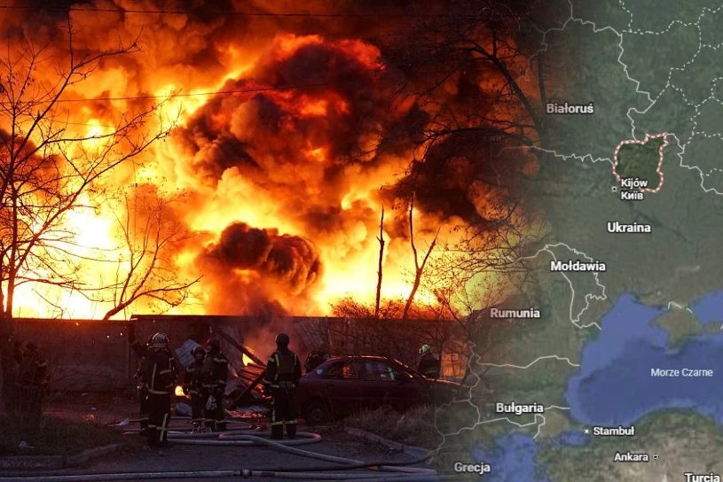 Rosja mści się, Ukraina w ogniu. "Zniszczono krytyczny sprzęt"
