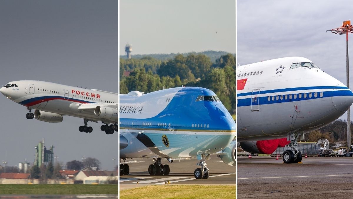 Złote wnętrza i rakietowe pułapki. Czym latają Putin, Trump i Xi Jinping?