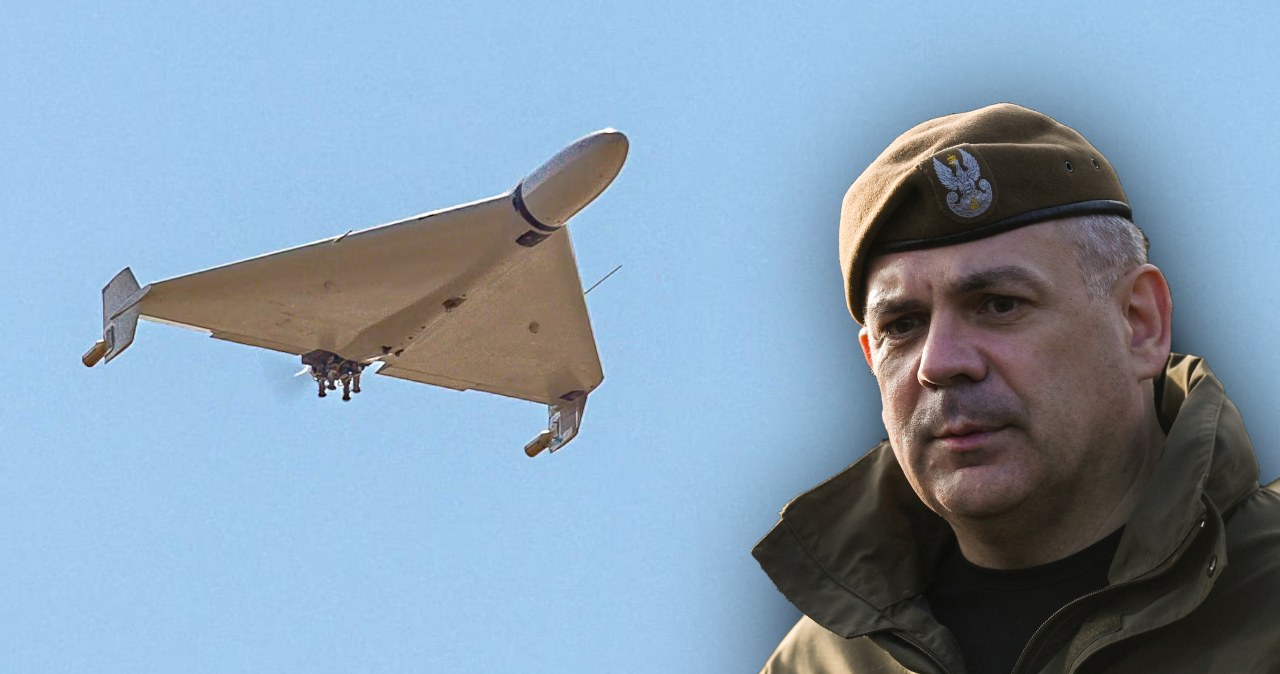 Shahedy nad wschodnią Polską? Generał uspokaja: to polskie systemy