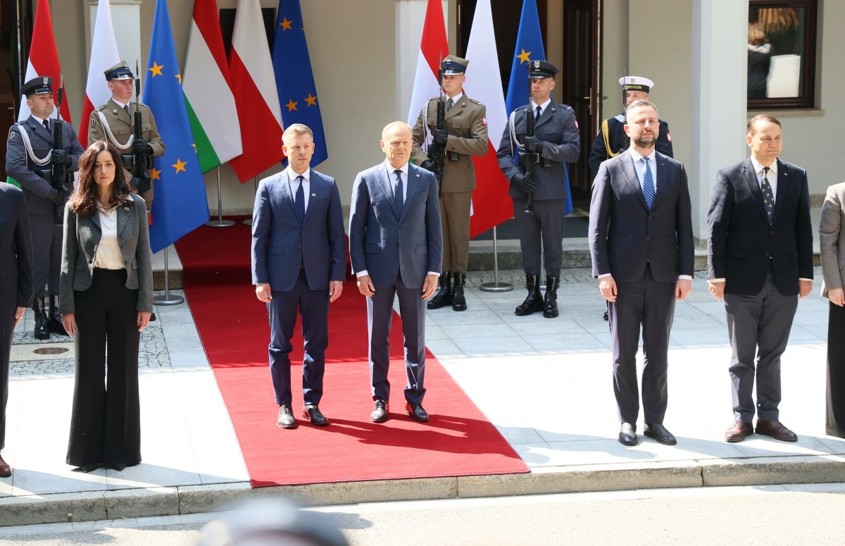 Peter Magyar w Warszawie. Najpierw spotkanie z premierem Tuskiem