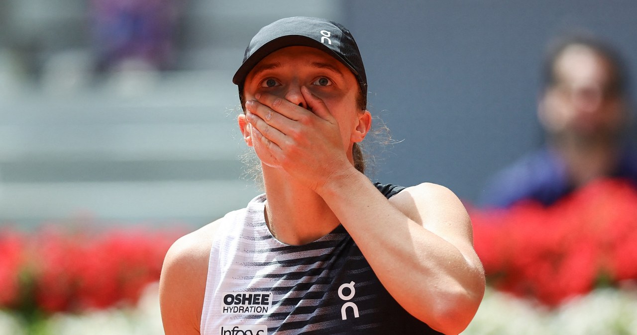 Nowa lista od WTA. Świątek numerem jeden. 1553,75 punktów przewagi