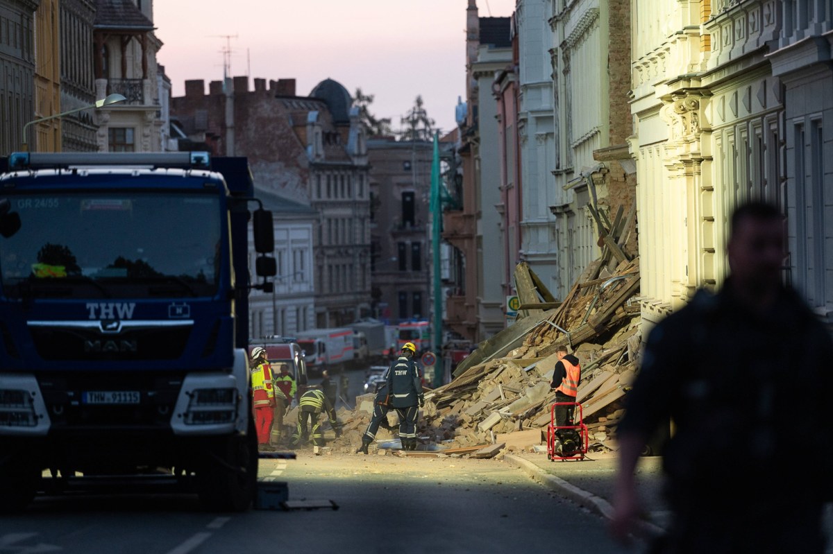 Katastrofa budowlana w Goerlitz. Wznowiono poszukiwania trzech osób