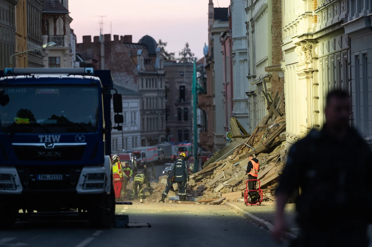 Katastrofa budowlana w niemieckim Goerlitz przy granicy z Polską. Trzy osoby wciąż zaginione. W środę ekipy ratunkowe wznowiły poszukiwania w gruzach zawalonego budynku mieszkalnego.