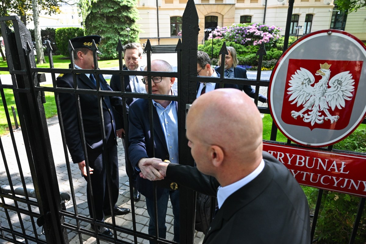 "Prywatny Trybunał". Święczkowski nie wpuścił sędziów KRS do Trybunału Konstytucyjnego