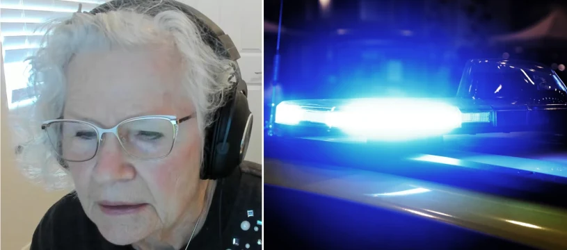Policja wparowała do domu 81-letniej streamerki. "Było całkiem fajnie"