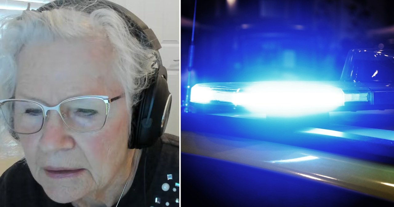 Policja wparowała do domu 81-letniej streamerki. "Było całkiem fajnie"
