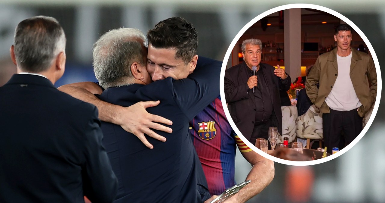 Ważne spotkanie w Barcelonie. Laporta zwrócił się do "Lewego". Oto prezent