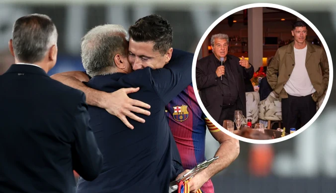 Ważne spotkanie w Barcelonie. Laporta zwrócił się do "Lewego". Oto prezent