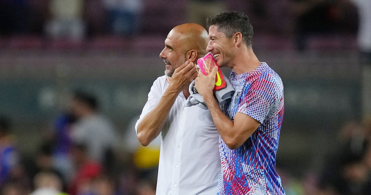 Guardiola i Lewy razem w jednym klubie? Wieszczą niezwykły scenariusz