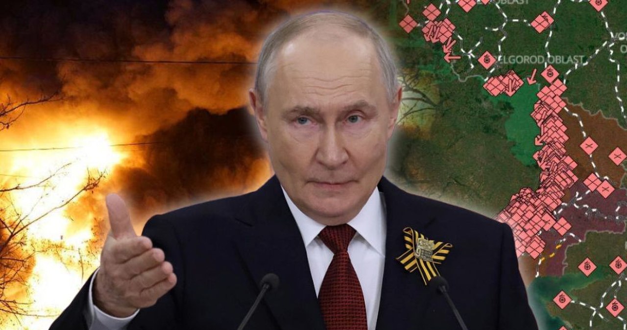 Ukraina – Rosja. Władimir Putin zapowiada odwet po ukraińskim ataku Ukraina – Rosja. Władimir Putin zapowiada odwet po ukraińskim ataku