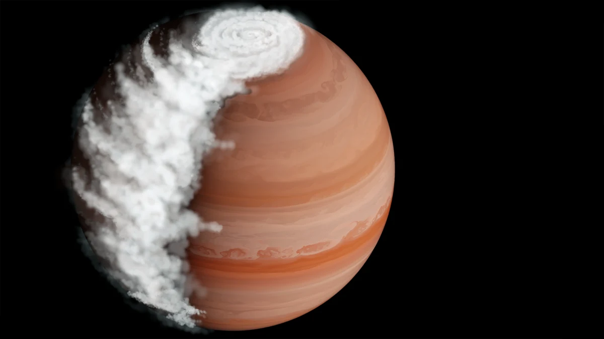 Najnowsze badania prowadzone przez międzynarodowy zespół astronomów pokazują złożone procesy zachodzące w atmosferach egzoplanet. Dzięki danym z Kosmicznego Teleskopu Jamesa Webba (JWST) naukowcy po raz pierwszy zarejestrowali cykl powstawania i zanikania chmur na planecie typu gorący Jowisz - WASP-94A b, oddalonej o niemal 700 lat świetlnych od Ziemi. To odkrycie otwiera zupełnie nowe możliwości w analizie składu i ewolucji atmosfer planet pozasłonecznych. Wyniki tych badań publikuje czasopismo naukowe "Science".