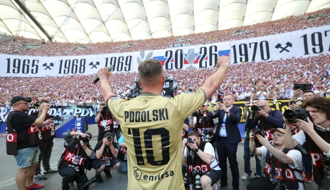 Było 6:0, kiedy Podolski pojawił się na boisku. Górnik wyważył drzwi do Ligi Mistrzów