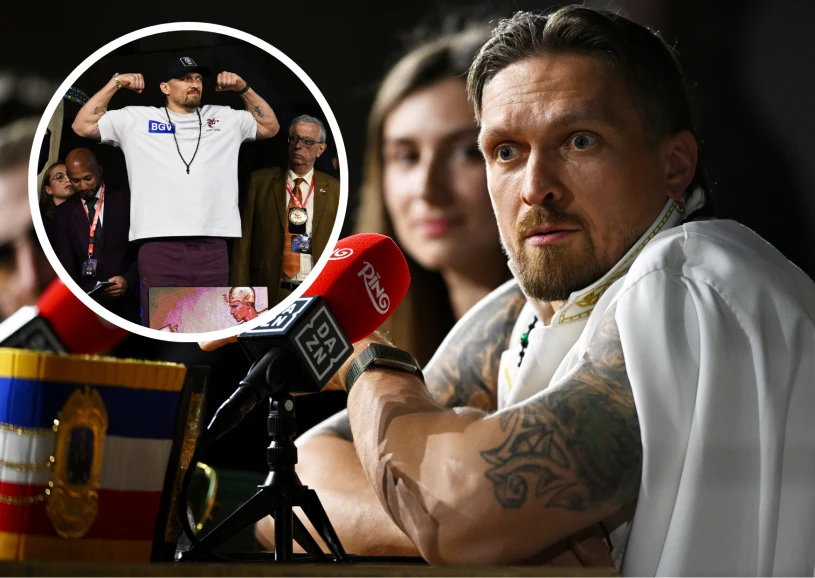 Usyk wszedł na wagę. Od razu ogłosili. To naprawdę się stało