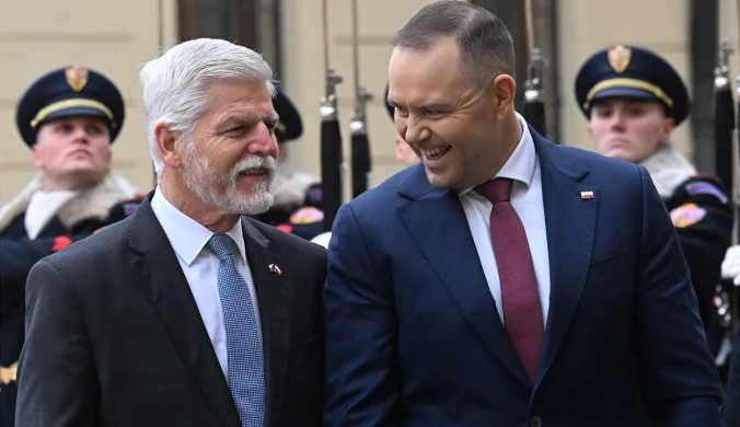 Prezydent Czech w nietypowej roli. Zaczął mówić o Polakach, wywołał szok