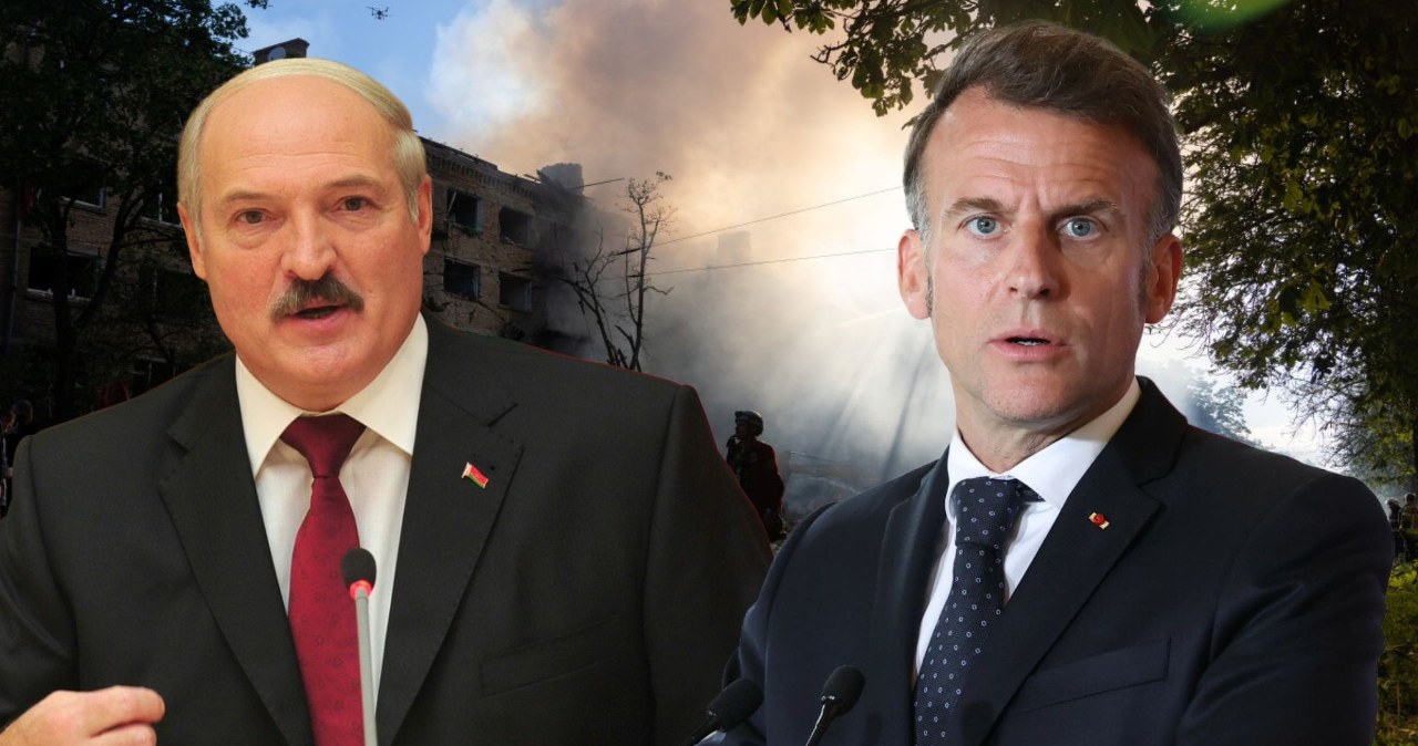 Napięta rozmowa po latach milczenia. Macron ostrzega Łukaszenkę. Kulisy