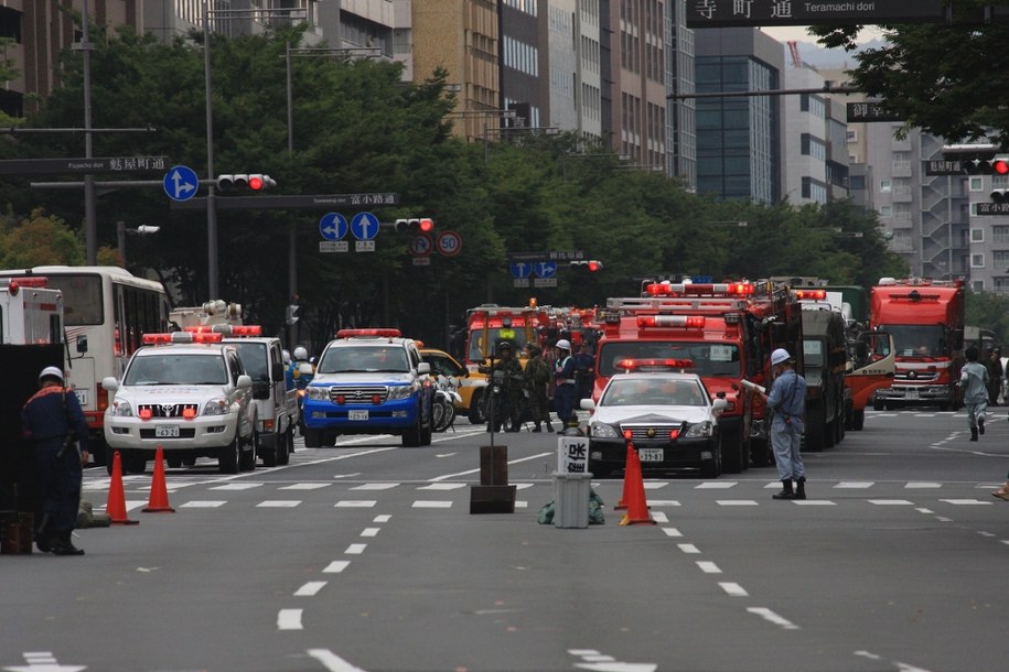 W luksusowym centrum handlowym rozpylono substancję. Ponad 20 poszkodowanych