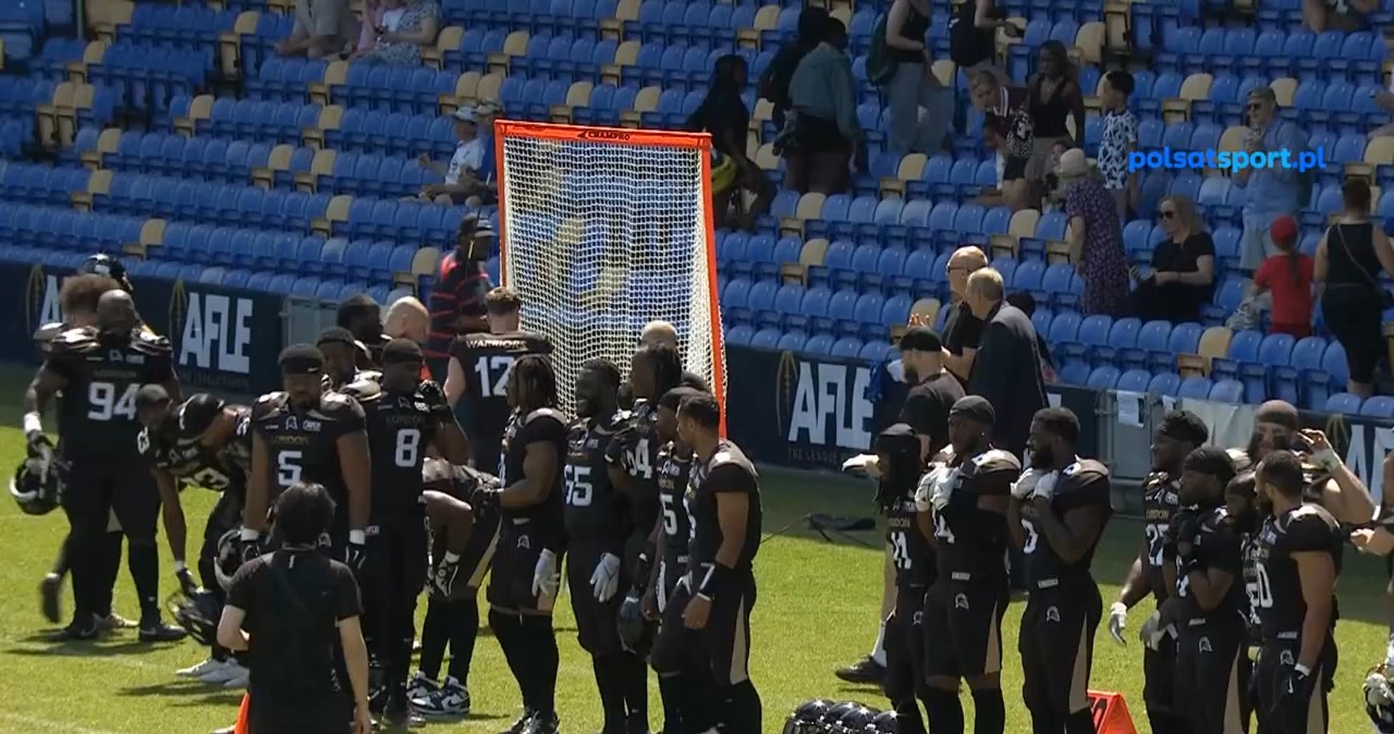 Panthers Wrocław zwycięscy na inaugurację AFLE. Pewna wygrana w Londynie