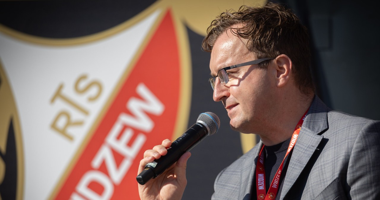 Prezes Widzewa ucina spekulacje, decyzja już zapadła. Oficjalnie ogłosił