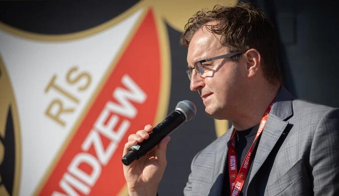 Prezes Widzewa ucina spekulacje, decyzja już zapadła. Oficjalnie ogłosił