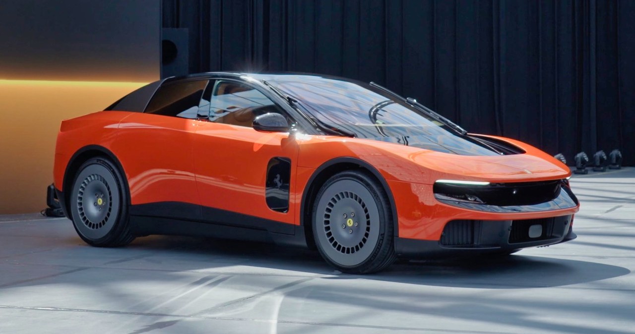Dlaczego elektryczne Ferrari jest tak brzydkie? Chiński sekret Luce