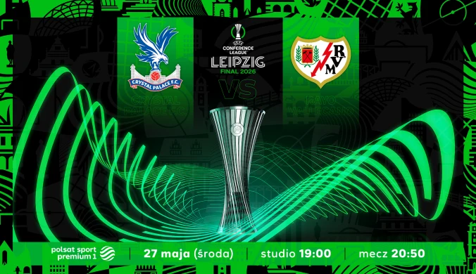 Polsat Sport Premium 1 i Polsat Box Go pokażą finał Ligi Konferencji UEFA