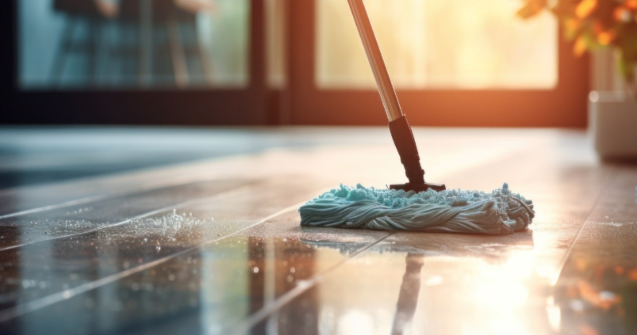 Domowy płyn do mycia podłóg z drewna i paneli. Wyglądają jak po renowacji