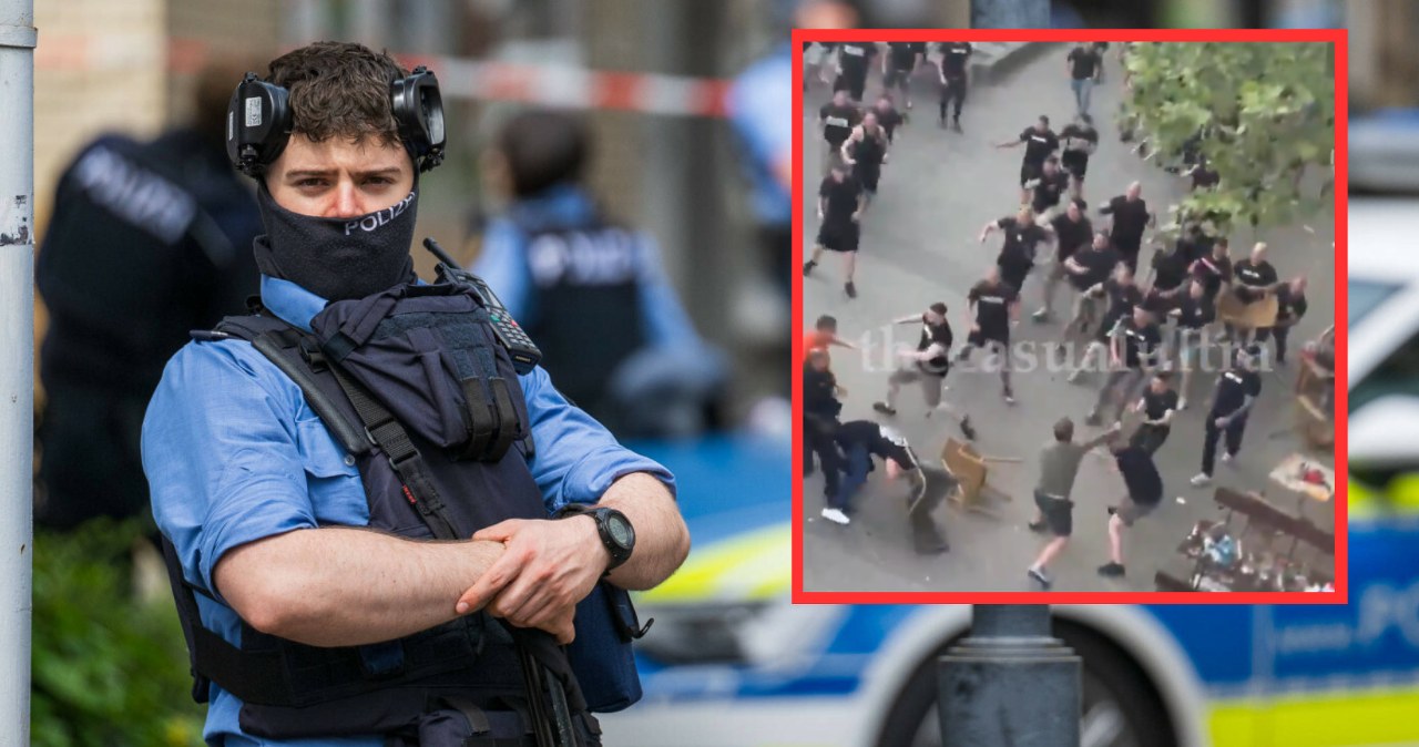 Sceny grozy przed finałem. Dwóch rannych, doszło do starcia