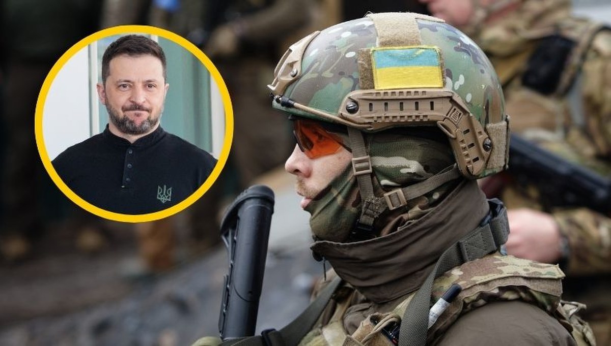"Wzorowa służba". Zełenski nadał jednostce wojskowej imię "Bohaterów UPA"