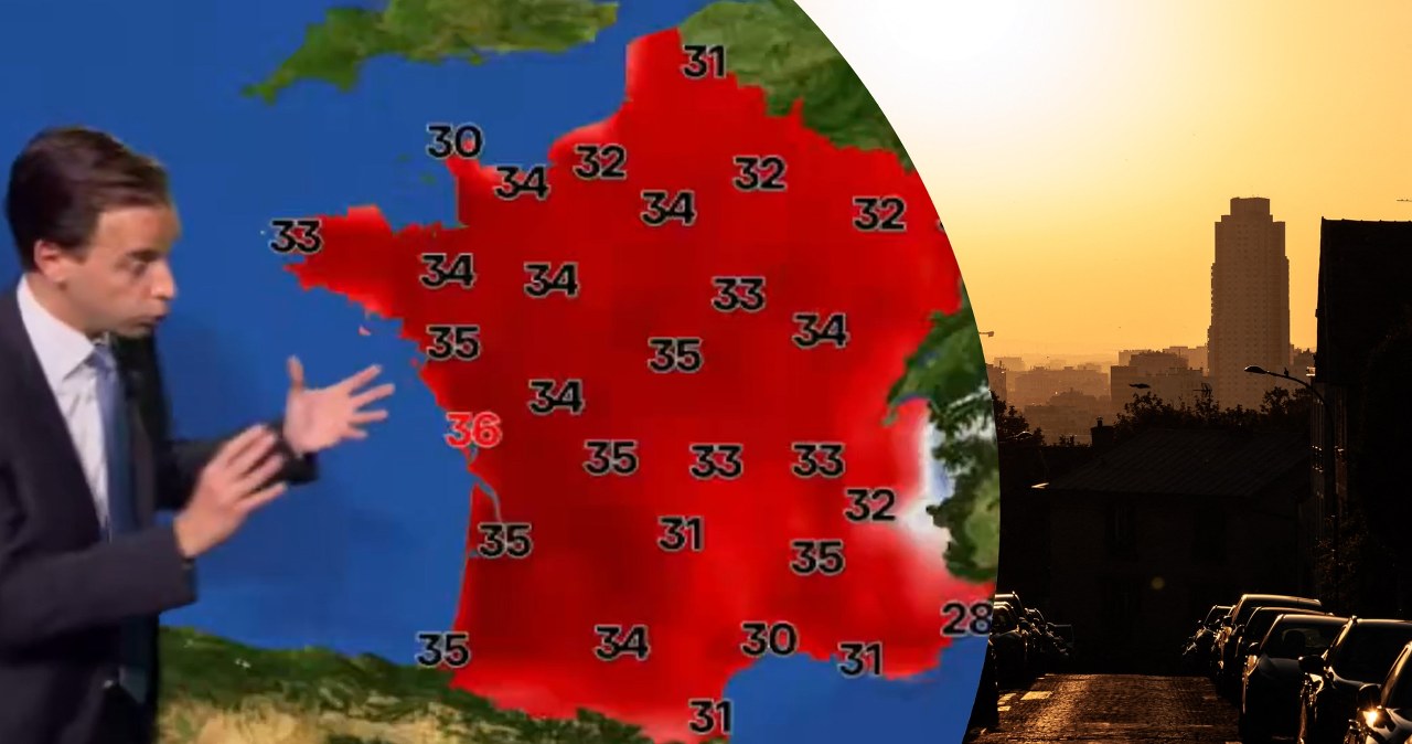Upały we Francji nie mają sobie równych. Prezenterzy pogody obrażani Upały we Francji nie mają sobie równych. Prezenterzy pogody obrażani