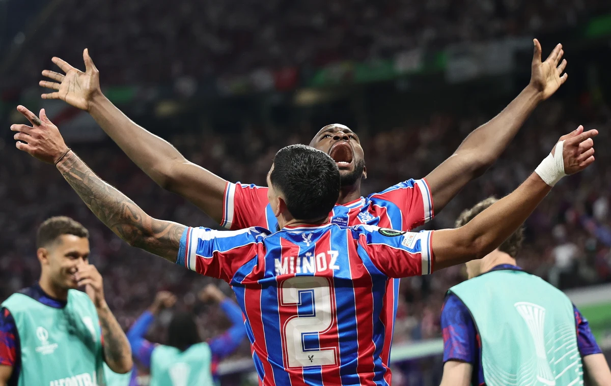 Po raz pierwszy w historii piłkarze Crystal Palace sięgnęli po europejskie trofeum. W środowym finale Ligi Konferencji w Lipsku pokonali Rayo Vallecano 1:0 (0:0).