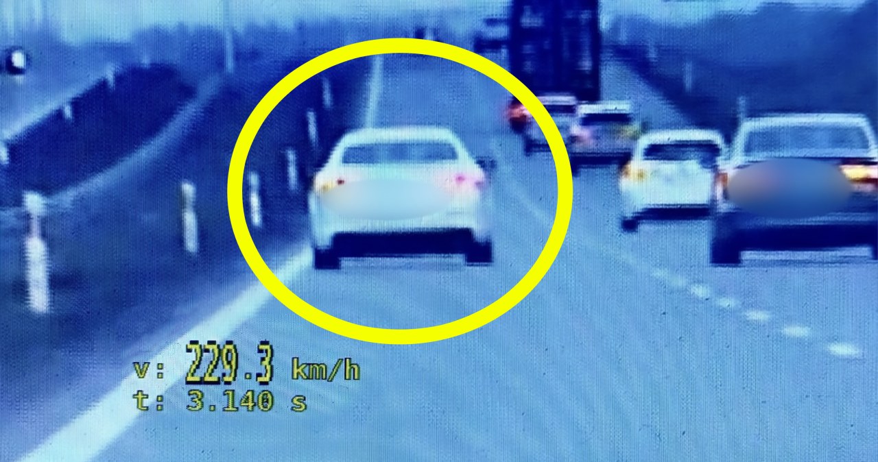 Pędził 229 km/h i wykręcił się od mandatu? To jeszcze nie finał sprawy