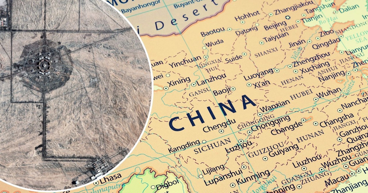 Chiny budują na pustyni wielki kompleks wojskowy. „Niezwykłe osiągnięcie” Chiny budują na pustyni wielki kompleks wojskowy. „Niezwykłe osiągnięcie”