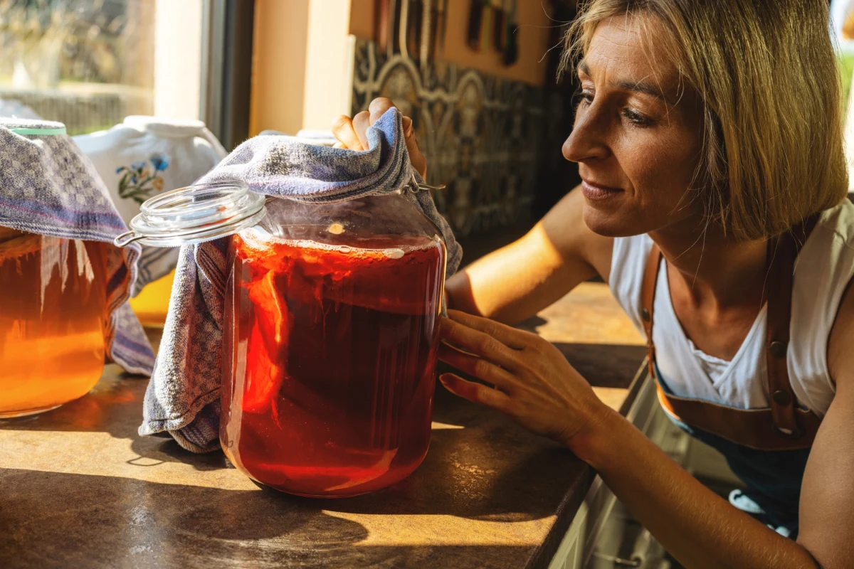 Kombucha to hit zdrowego stylu życia, ale czy wiesz, że możesz ją "zaprogramować" do walki z konkretnymi chorobami? Naukowcy z Uniwersytetu Przyrodniczego we Wrocławiu odkryli, że rodzaj użytej herbaty zmienia właściwości napoju. Jeden z nich potrafi hamować rozwój komórek rakowych, inny działa jak lek przeciwzapalny. Kluczem jest jednak czas – wystarczy jeden błąd, a napój straci swoją moc.