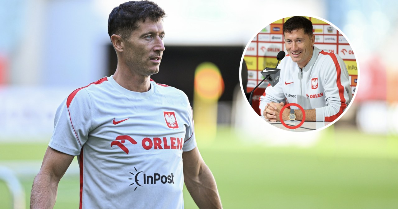Lewandowski założył go na konferencję we Wrocławiu. Cena? Lepiej usiądźcie