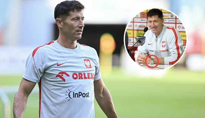 Lewandowski założył go na konferencję we Wrocławiu. Cena? Lepiej usiądźcie