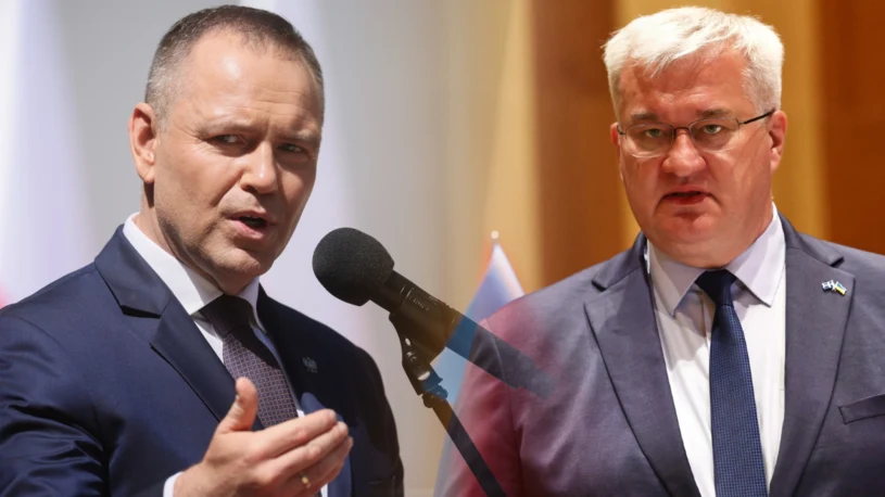 "Nie odważył się przekroczyć granicy". Ukraiński minister uderza w Nawrockiego