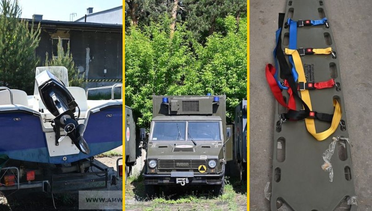 Cysterna, autobus i... 600 par slipów. Wojsko czyści magazyny i wyprzedaje sprzęt