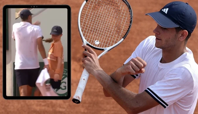 Burza po incydencie w Roland Garros. "Nie dotknąłem jej"