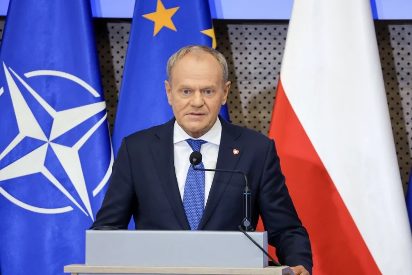 Rosyjski dron w Rumunii. Tusk ostrzega i przytacza słowa Miedwiediewa