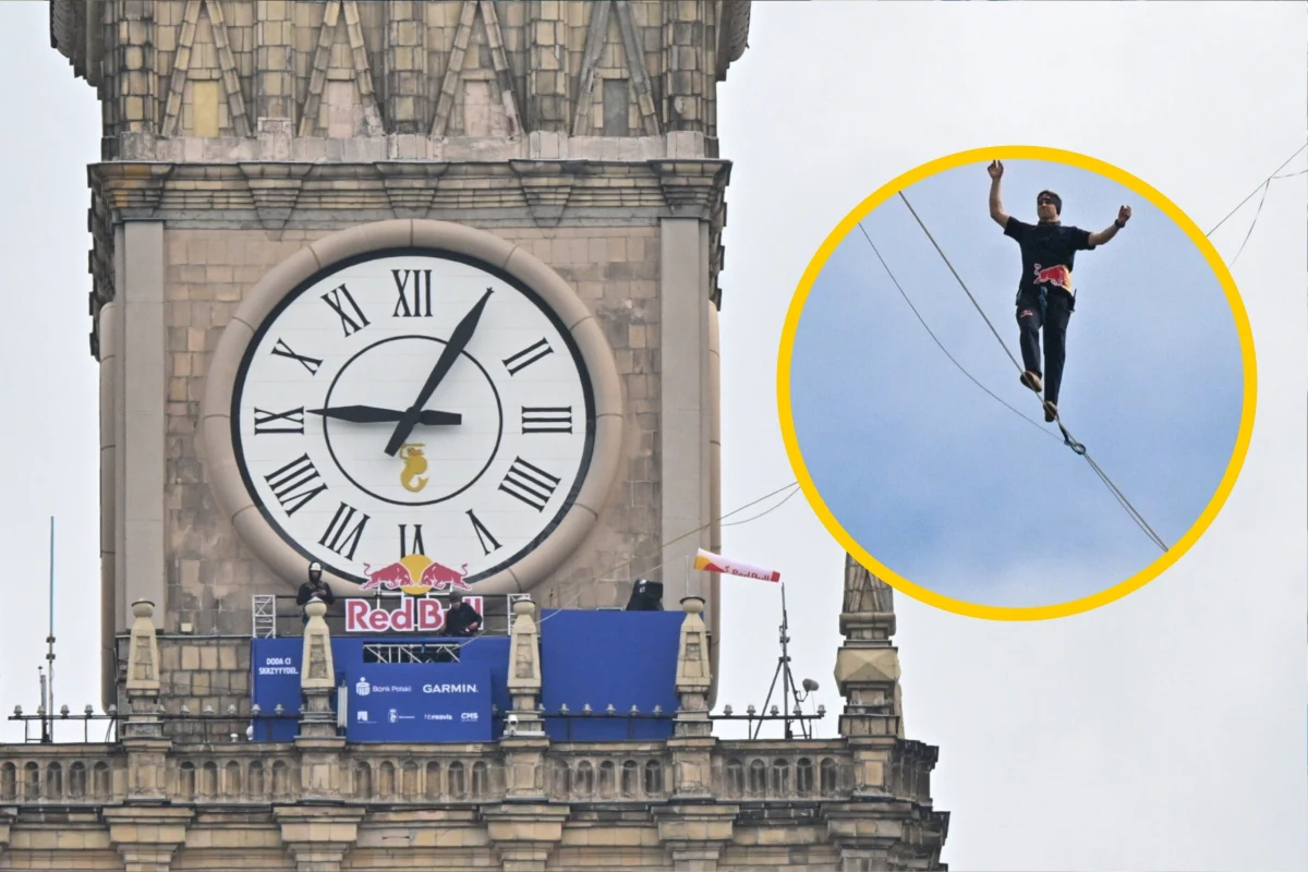 Sukcesem zakończyło się przejście estońskiego slacklinera po 500-metrowej taśmie pomiędzy Pałacem Kultury i Nauki a Varso Tower w Warszawie. Jaan Roose odbył ten nietypowy spacer na wysokości blisko 180 metrów nad ziemią. 